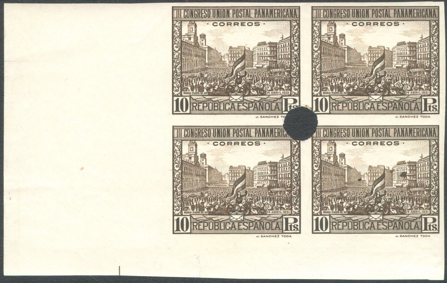 1931 Espana Congreso Postal